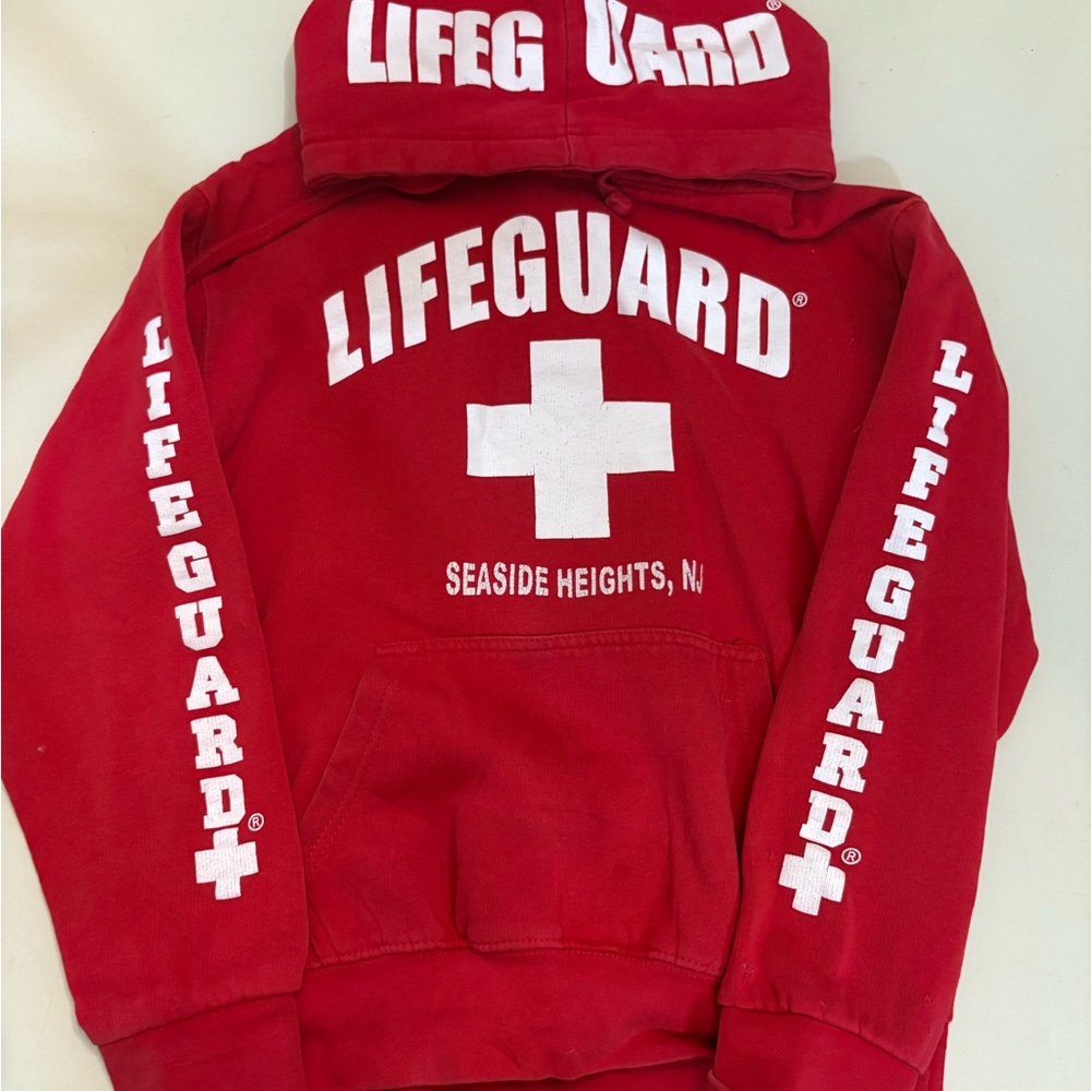 Lifeguard Red Hoodie